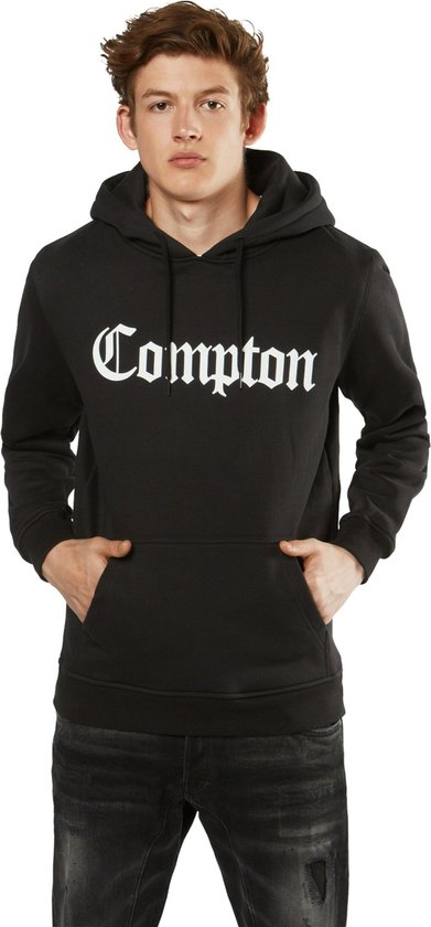 | Urban Classics Compton Hoodietrui XS Compton Zwart Urban Classics Urban Classics Compton Hoodietrui Compton
