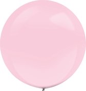 Amscan Ballonnen Parel 60 Cm Latex Roze 4 Stuks