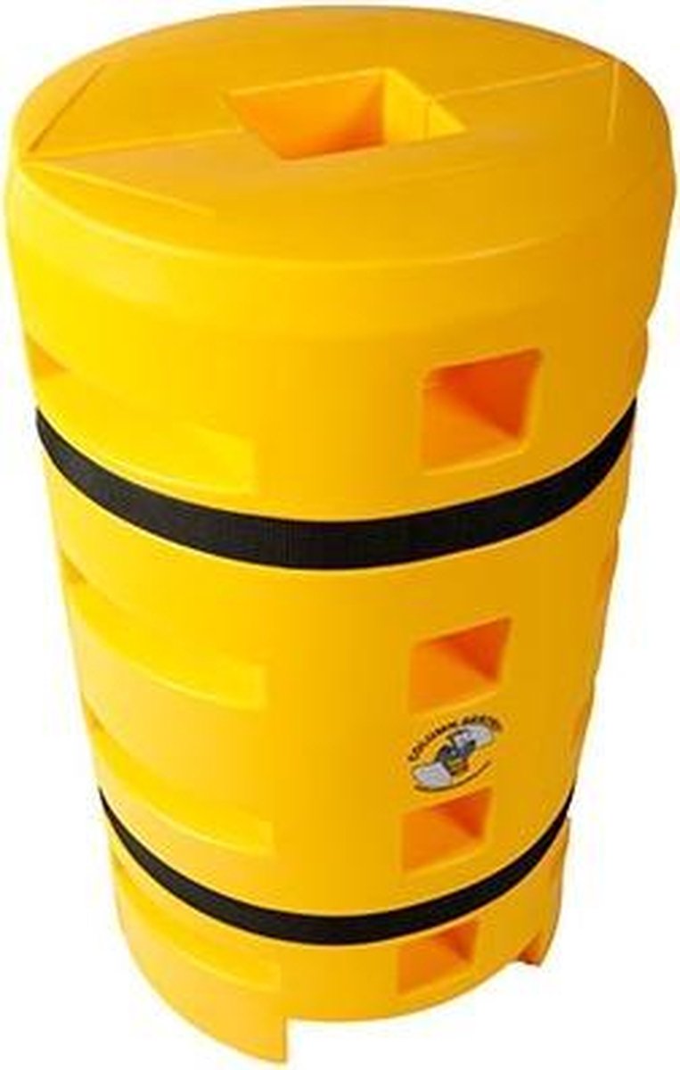 Column Sentry kunststof kolombeschermer - Geel - x x 6,4 mm- - Polyethyleen met lage dichtheid (LDPE) - 6,4 mm - Voor binnen & buiten