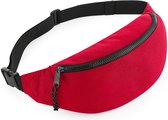 Heuptasje/buideltasje rood 38 cm - Festivaltasjes outdoor - Fanny pack