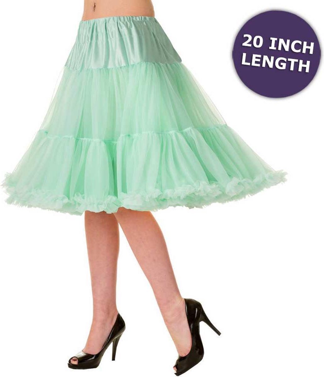 Banned - Walkabout Petticoat - M/L - Groen