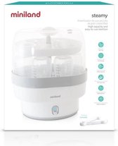 MINILAND - Sterilisator grote capaciteit en gemakkelijk te gebruiken, Steamy