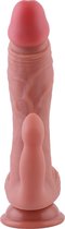 Dildo met Zuignap en clitoris stimulatie