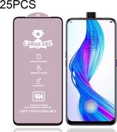 Voor OPPO Realme X 25 PCS 9H HD High Alumina Full Screen Tempered Glass Film