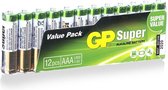 GP Batteries Alkaline AAA Micro1.5V 12stuks