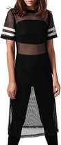 Urban Classics Lange top -M- Mesh Zwart