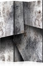 Kamerscherm - Scheidingswand - Vouwscherm - Concrete cards [Room Dividers] 135x172 - Artgeist Vouwscherm