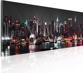 Schilderijen Op Canvas - Schilderij - New York Dream 150x50 - Artgeist Schilderij