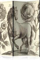 Kamerscherm - Scheidingswand - Vouwscherm - Horse [Room Dividers] 135x172 - Artgeist Vouwscherm