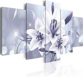 Schilderijen Op Canvas - Schilderij - Amethyst Grace 100x50 - Artgeist Schilderij