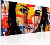Schilderijen Op Canvas - Schilderij - Tears of Innocence 120x60 - Artgeist Schilderij