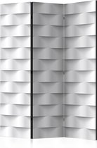 Kamerscherm - Scheidingswand - Vouwscherm - White Illusion [Room Dividers] 135x172 - Artgeist Vouwscherm