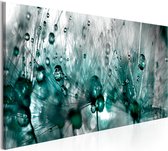Schilderijen Op Canvas - Schilderij - Sprinkled Dandelions 135x45 - Artgeist Schilderij