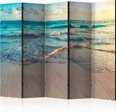 Kamerscherm - Scheidingswand - Vouwscherm - Beach in Punta Cana II [Room Dividers] 225x172 - Artgeist Vouwscherm