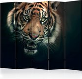 Kamerscherm - Scheidingswand - Vouwscherm - Bengal Tiger II [Room Dividers] 225x172 - Artgeist Vouwscherm