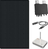 Compleet doe-het-zelf pakket met 2 stuks 320WP Zonnepanelen en micro omvormer voor plat dak met monitoring per paneel