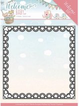 Hart Frame - Welcome Baby - Snijmal - Yvonne Creations