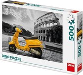 Puzzel Scooter at the Colosseum - Legpuzzel van 500 stukjes