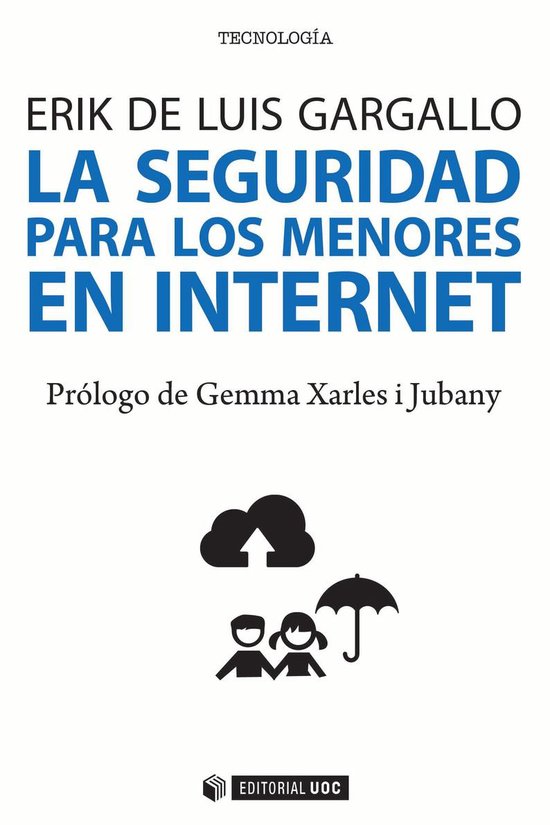 La seguridad para los menores en internet - cover