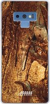 6F hoesje - geschikt voor Samsung Galaxy Note 9 -  Transparant TPU Case - Lets go Gold #ffffff