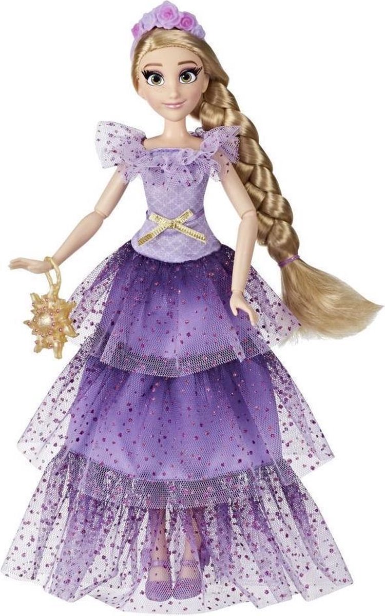 Disney princesses poussière d'étoiles - poupée raiponce multicolore Hasbro