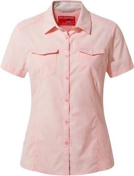 Craghoppers Blouse Adventure Ii manches courtes dames rose taille 42