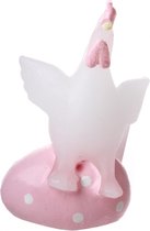 Arti Casa Kaarsje Haan 9,5 Cm Wax Roze