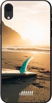 iPhone Xr Hoesje TPU Case - Sunset Surf #ffffff