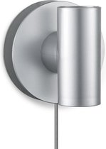 Home Sweet Home - Moderne Wandlamp Wally - Muurlamp geschikt voor E27 LED lichtbron - Grijs - 12/11/12cm - wandlamp geschikt voor woonkamer, slaapkamer