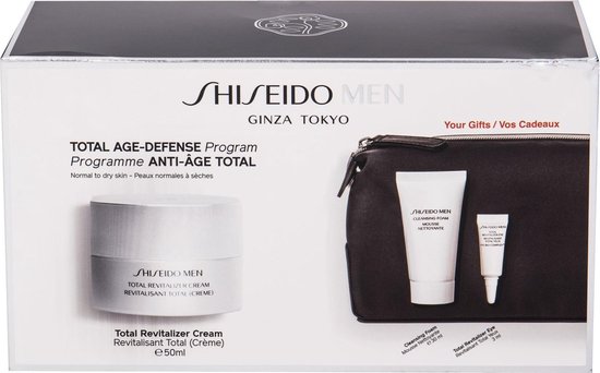 Coffret cosmétique pour homme Total Revitalizer Shiseido (3 pcs) | bol.com