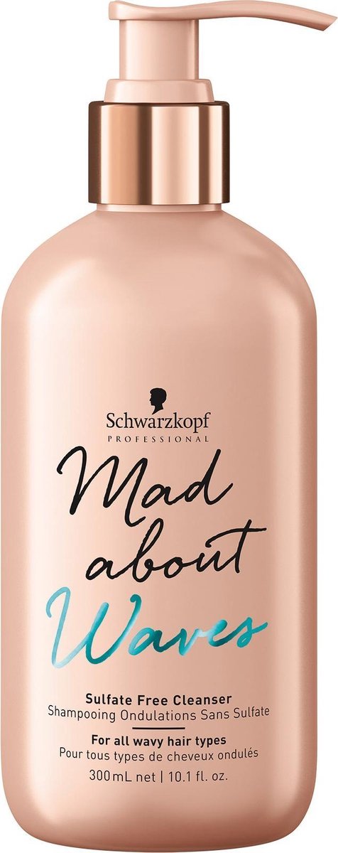 Schwarzkopf Mad About Waves Shampooing Sans Sulfate 300 ml | bol