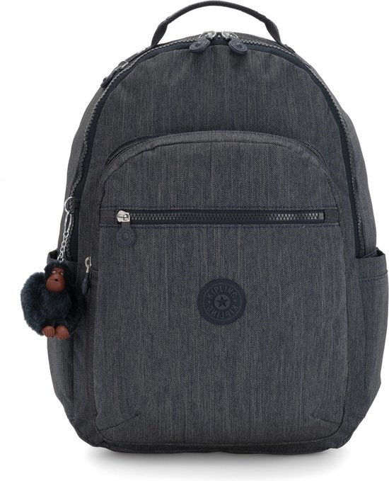 Foto: Kipling seoul rugzak 27 liter 15 inch laptopvak marine navy