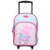 Peppa Pig Roll with me Rugzaktrolley - 38 x 28 x 16 cm - Roze