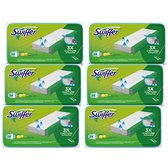 Swiffer Vloerreiniger Vochtige Vloerdoekjes Met Frisse Citroengeur - Voordeelverpakking 6 x 24 Navullingen