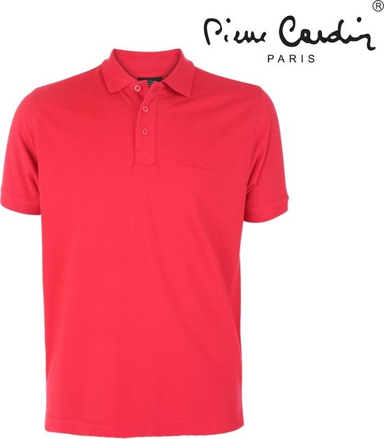 Pierre Cardin - Heren Polo - Paris - Rood