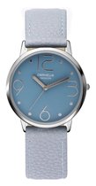 Orphelia Fashion OF711907 - Horloge - Leer - Blauw - 39 mm