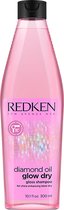 Redken - Diamond Oil Gloss Scrub For Shine Enhancing Blow Dry - Vlasový peeling pro oslnivý lesk vlasů a ochranu při sušení - 300ml