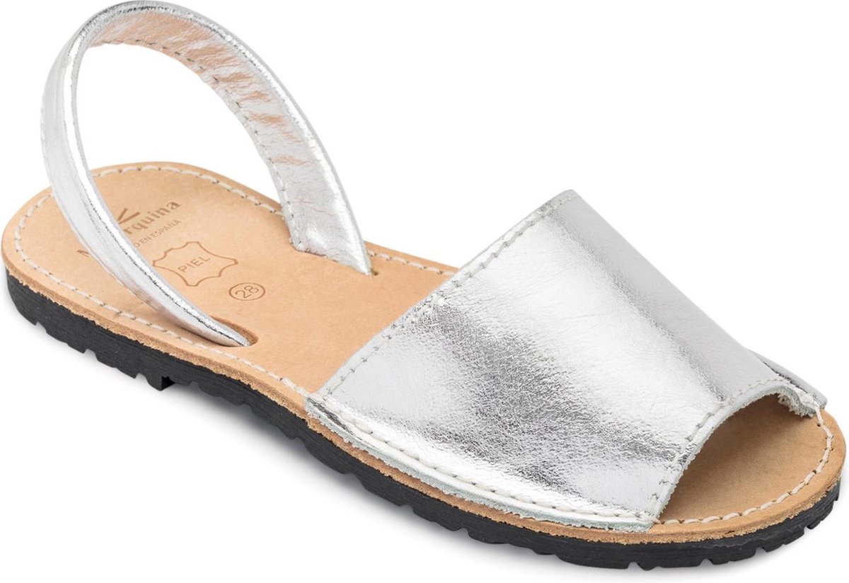 Menorquina -spaanse sandalen- s -avarca-zilver
