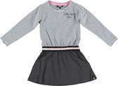 Beebielove zwart wit jurkje katoen stretch - Maat 92