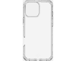 ITSKINS Doorzichtig Hoesje geschikt voor Apple iPhone 16 Pro Max Telefoonhoesje Flexibel TPU | ITSKINS Level 2 SpectrumClear R Backcover Shockproof | Doorzichtig Telefoonhoesje iPhone 16 Pro Max | Schokbestendig iPhone 16 Pro Max Telefoonhoesje |