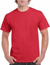 Chemise en coton rouge pour adultes XL (42/54)
