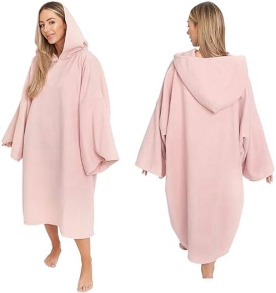 Brentfords Handdoek Poncho Volwassen Hooded Groot Bad Zwemmen Surf Strand Absorberende Microfiber Droog Veranderende Gewaad voor Mannen Jongens Sneldrogend Baksteen Rood
