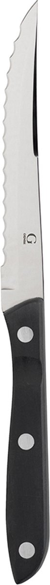 Gense Old Farmer Black Steakmes 22 cm Zwart/Staal