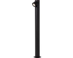 Lucide IBAMBA - Sokkellamp - LED - 1 × 6W 3000K - IP65 - Zwart