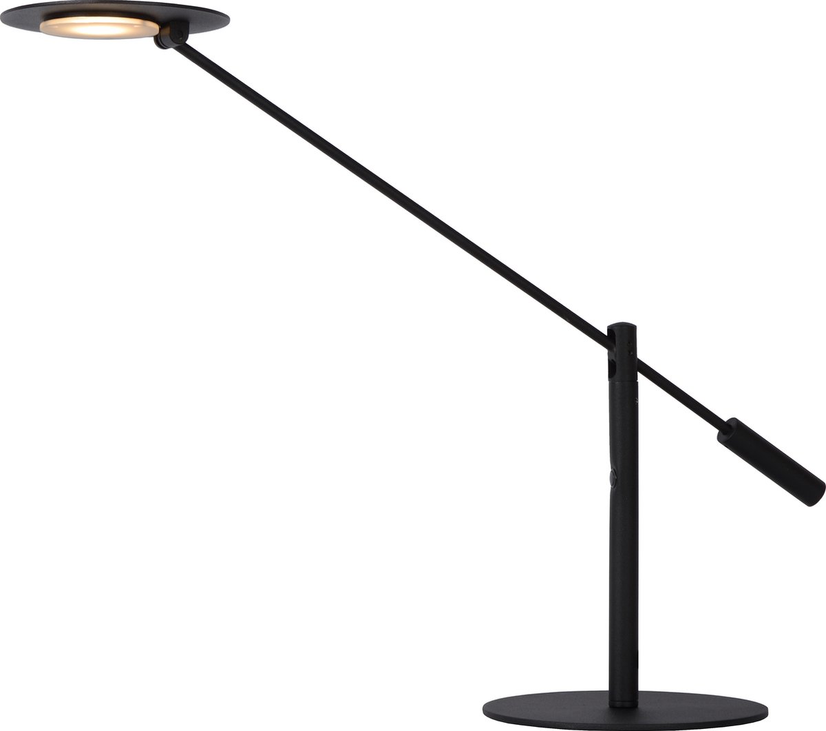Lucide bureaulamp LED Anselmo zwart 9W