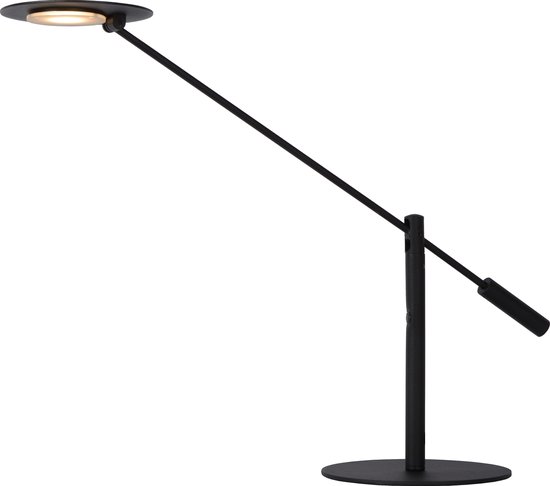 Lucide ANSELMO - Lampe de bureau - LED Dim. - 1x9W 3000K - Noir