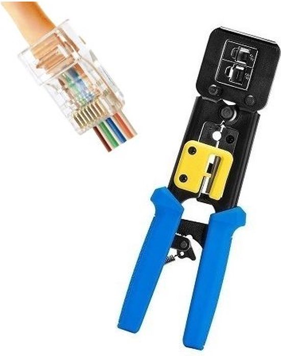 Krimptang voor modulaire connector 8p8c (rj45) - Velleman
