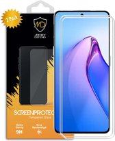 Lot de 2 Protecteurs d'écran d'écran Oppo Reno 8 Pro – Écrans de veille en Glas trempé compatibles avec les MobyDefend – Protections d'écran – Coques en verre Convient pour : Oppo Reno 8 Pro