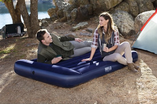 BESTWAY Tritech ™ Pavillo ™ opblaasbare kampeermatras - 1 plaats - 191 x 137 x 30 cm van Bestway — afbeelding 5