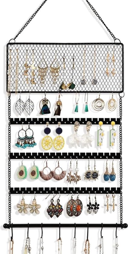 NiHome Hangende sieraden organisatoren, wandmontage